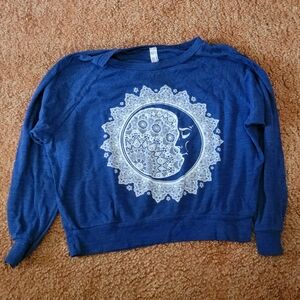 💜4/$20💜American Apperal Box cut 3/4  sleeve crop Tshirt